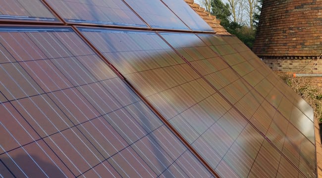 10er-Pack Solarmodule mit 300 W in Ziegelbraun – Bild 4